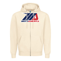 Sandshell motoamerica Zipper Hoodie - linhVisuals