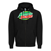 Black #mountain dude Zipper Hoodie - linhVisuals