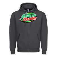 Smoke #mountain dude Zipper Hoodie - linhVisuals
