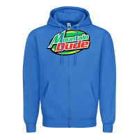 True Royal #mountain dude Zipper Hoodie - linhVisuals