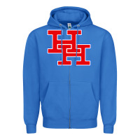 True Royal herbert hoover high school (west virginia) Zipper Hoodie - linhVisuals