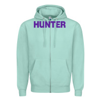 Seafoam hunter college high school Zipper Hoodie - linhVisuals