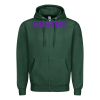 Sports Green hunter college high school Zipper Hoodie - linhVisuals
