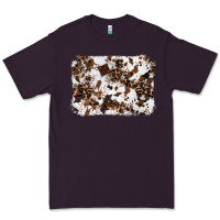 Plum cowhide leopard background Premium Tee - RanaPortraitStore