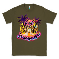 Army Green Hot mom summer mother' say Classic Tee - HowdyJamesFarm