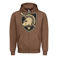 Chestnut army west point Zipper Hoodie - linhVisuals