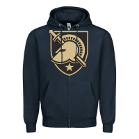 Navy army west point Zipper Hoodie - linhVisuals