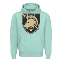 Seafoam army west point Zipper Hoodie - linhVisuals