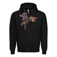 Black Jethro Tull Zipper Hoodie - linhVisuals