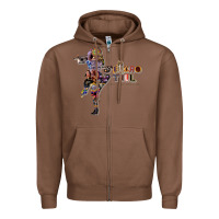 Chestnut Jethro Tull Zipper Hoodie - linhVisuals
