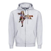 Heather Grey Jethro Tull Zipper Hoodie - linhVisuals
