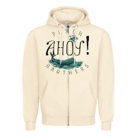 Sandshell Punch Brothers Zipper Hoodie - linhVisuals