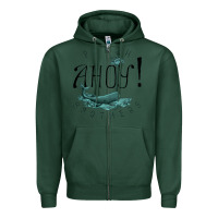 Sports Green Punch Brothers Zipper Hoodie - linhVisuals