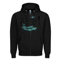 Black Punch Brothers Zipper Hoodie - linhVisuals