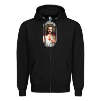 Black it should have been lars Zipper Hoodie - linhVisuals