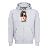 Heather Grey it should have been lars Zipper Hoodie - linhVisuals