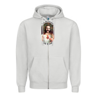 Dove Grey it should have been lars Zipper Hoodie - linhVisuals