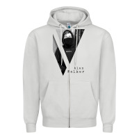 Dove Grey copy Zipper Hoodie - linhVisuals