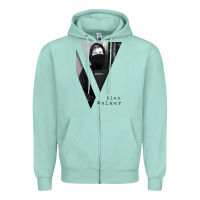 Seafoam copy Zipper Hoodie - linhVisuals