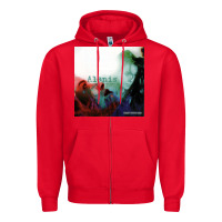 Red alanis morissette jagged little pill Zipper Hoodie - linhVisuals
