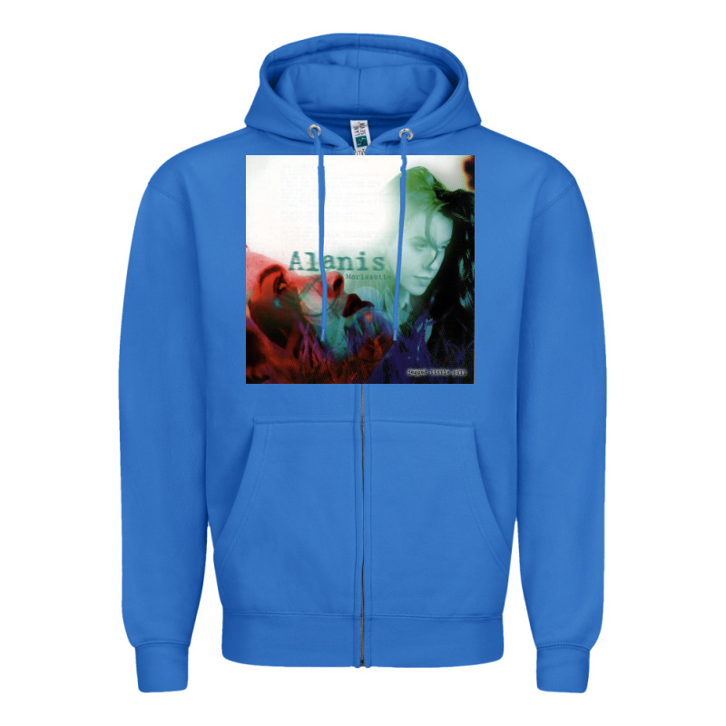 Alanis Morissette Jagged Little Pill Zipper Hoodie by linhVisuals | Teevron