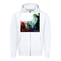 White alanis morissette jagged little pill Zipper Hoodie - linhVisuals