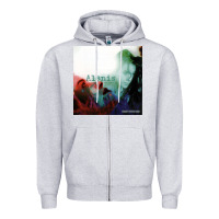 Heather Grey alanis morissette jagged little pill Zipper Hoodie - linhVisuals