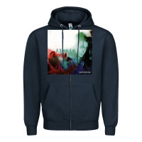Navy alanis morissette jagged little pill Zipper Hoodie - linhVisuals