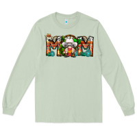 Matcha Mom Cowboy Gnome Long Sleeve Tee - CowhideDigitalArt