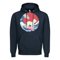 Bedlington Terrier T  Shirt Bedlington Terrier Gifts   Ocean Waves Sur Zipper Hoodie | Teevron