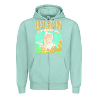 Seafoam pommeranian t  shirt dog owner, just wanna pet my pommeranian & drink Zipper Hoodie - linhVisuals