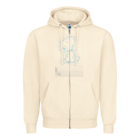 Sandshell s.n.o.o.p.y stars Zipper Hoodie - linhVisuals
