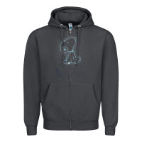 Smoke s.n.o.o.p.y stars Zipper Hoodie - linhVisuals