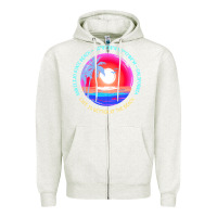 Oatmeal Heather san elijo state beach t  shirt san elijo state beach, encinitas, calif Zipper Hoodie - linhVisuals