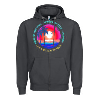 Smoke san elijo state beach t  shirt san elijo state beach, encinitas, calif Zipper Hoodie - linhVisuals