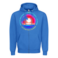 True Royal san elijo state beach t  shirt san elijo state beach, encinitas, calif Zipper Hoodie - linhVisuals