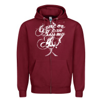 Burgundy brain cancer t  shirt cancer can kiss my ass! brain ( gray ribbon) t Zipper Hoodie - linhVisuals