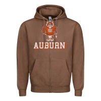 Chestnut auburn tigers 02 Zipper Hoodie - linhVisuals