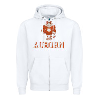 White auburn tigers 02 Zipper Hoodie - linhVisuals