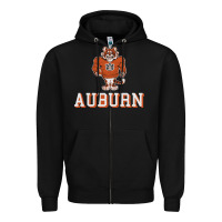 Black auburn tigers 02 Zipper Hoodie - linhVisuals
