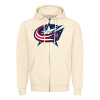 Sandshell the-columbus-blue-jackets-pen Zipper Hoodie - linhVisuals