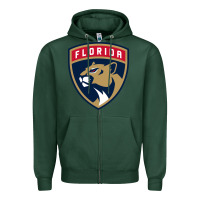Sports Green the-florida-panthers-pen Zipper Hoodie - linhVisuals
