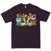 Plum horses coffee cups Premium Tee - OliviaCreatesArt