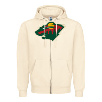 Sandshell the-minnesota-wild-pen Zipper Hoodie - linhVisuals