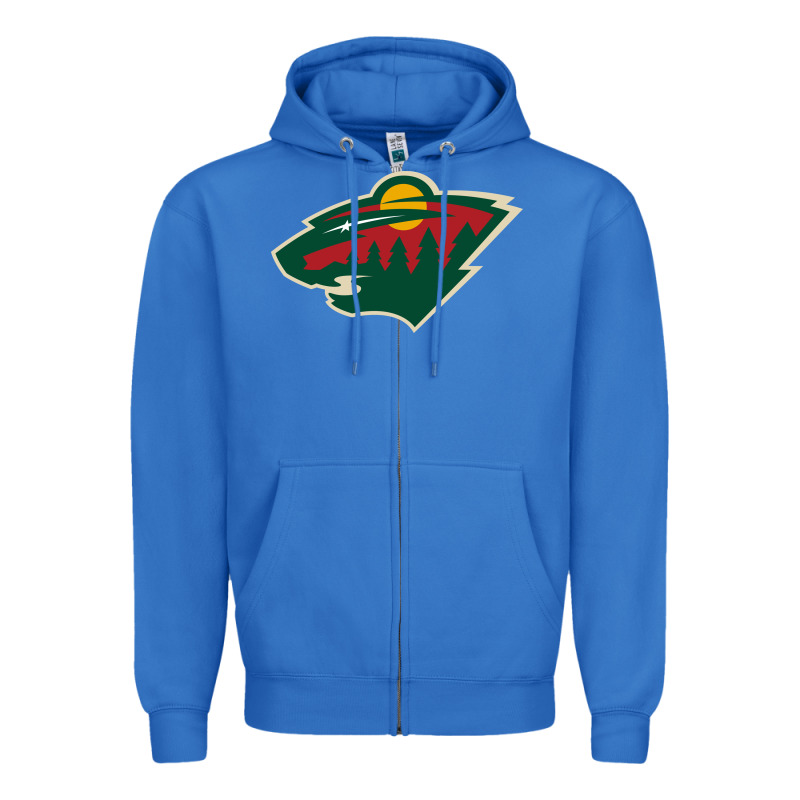 The-minnesota-wild-pen Zipper Hoodie by linhVisuals | Teevron