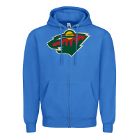 True Royal the-minnesota-wild-pen Zipper Hoodie - linhVisuals