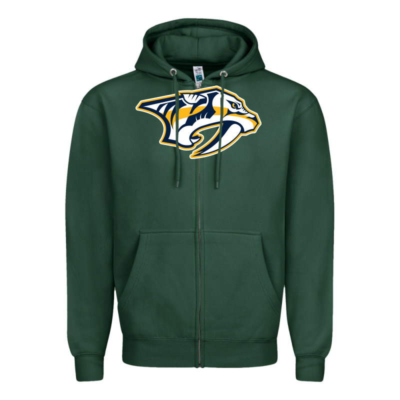 The-nashville-predators-pen Zipper Hoodie by linhVisuals | Teevron