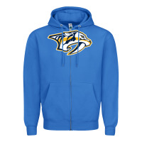 True Royal the-nashville-predators-pen Zipper Hoodie - linhVisuals