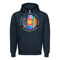 Navy bal harbour t  shirt bal harbour, miami  dade county, florida t  shirt Zipper Hoodie - linhVisuals