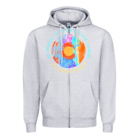 Heather Grey bal harbour t  shirt bal harbour, miami  dade county, florida t  shirt Zipper Hoodie - linhVisuals